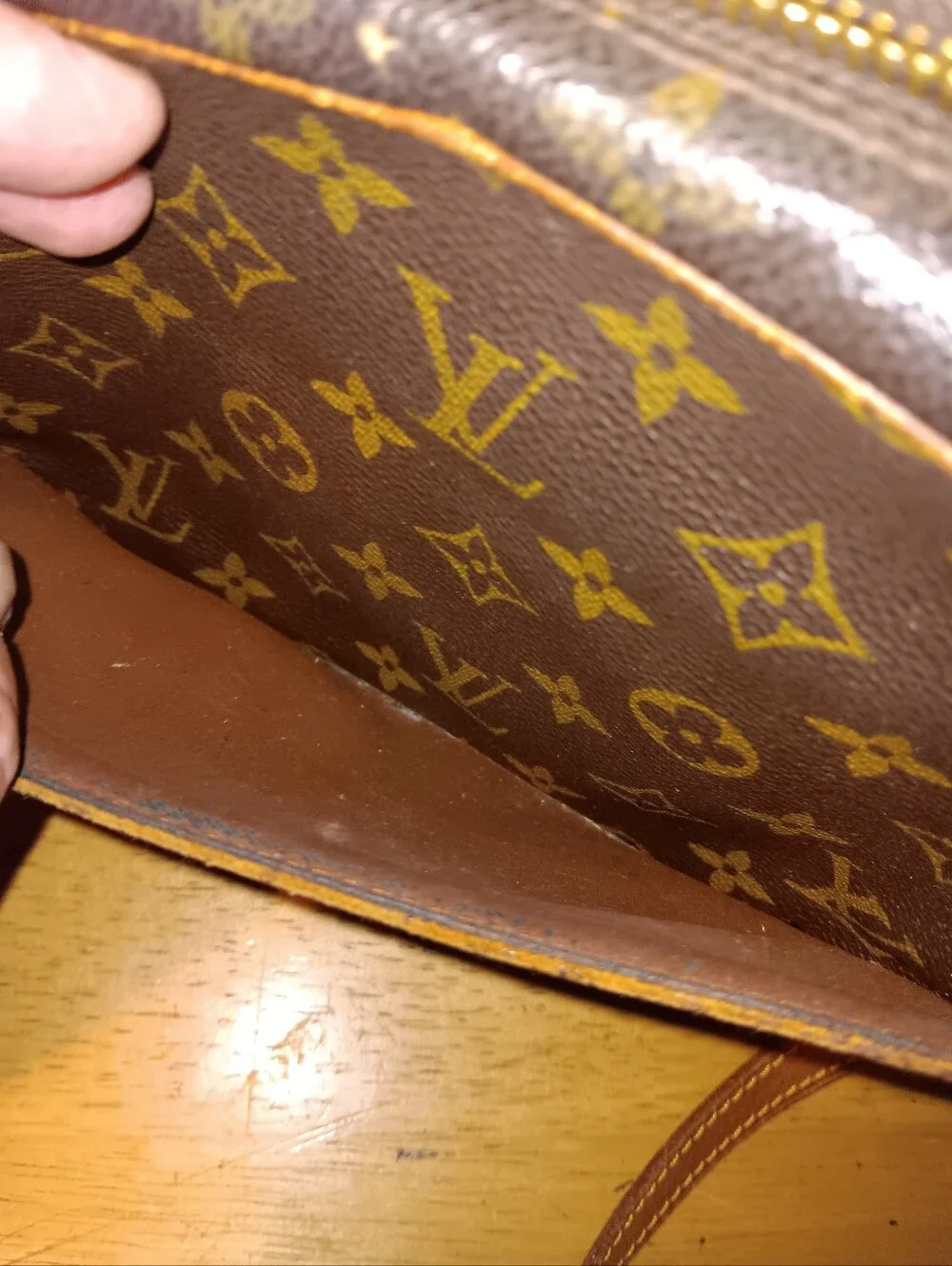 Louis Vuitton Vintage Monogram Crossbody Bag